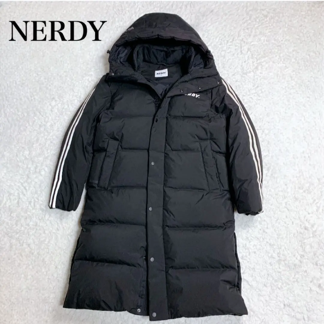 【中古】NERDY  ロングダウンジャケット　ロングペディン 2025年最新】Yahoo!オークション -nerdy ダウンの中古品・新品