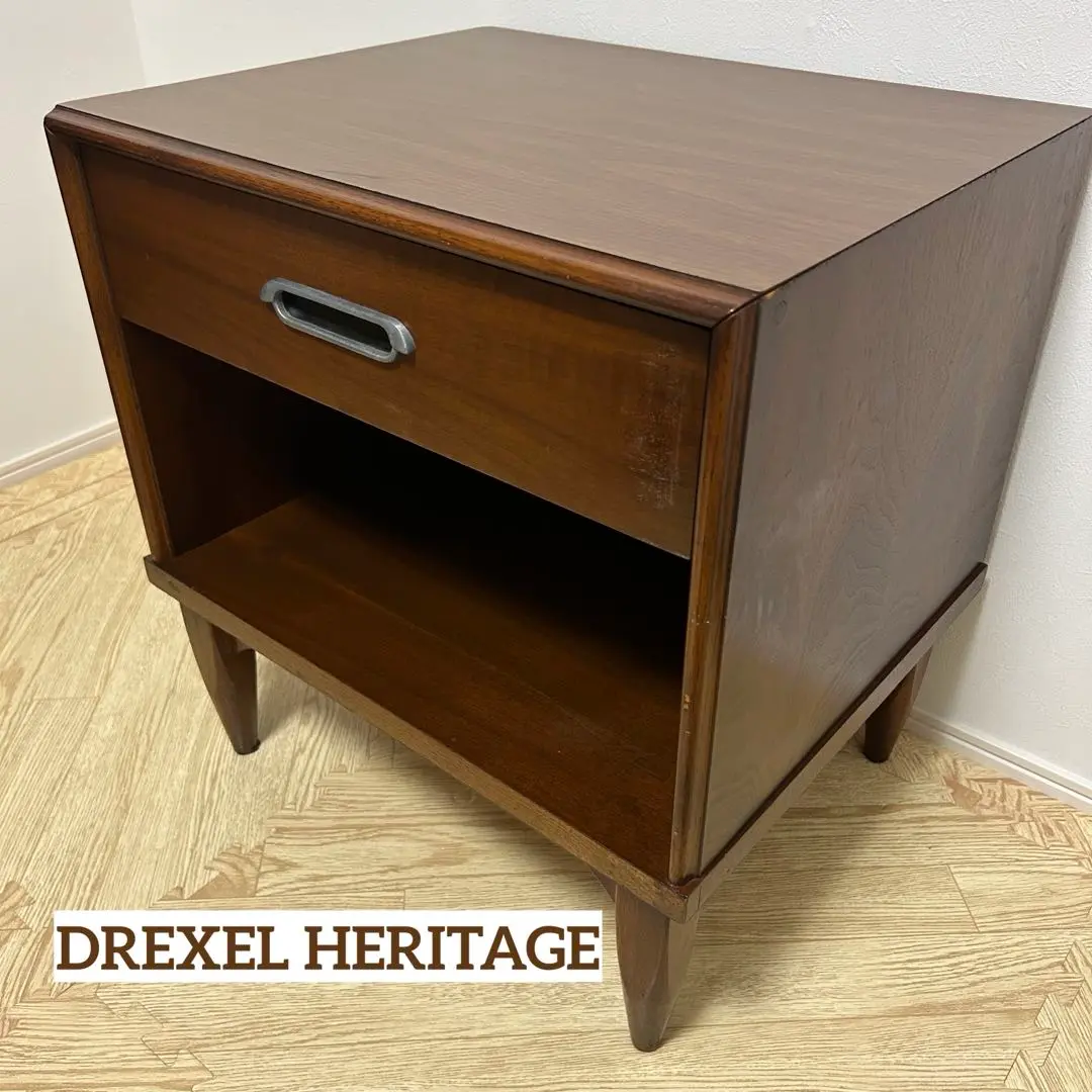 DREXEL.HERITAGE アメリカンヴィンテージ ナイトテーブル ヴィンテージ家具 アメリカビンテージ DREXEL HERITAGE