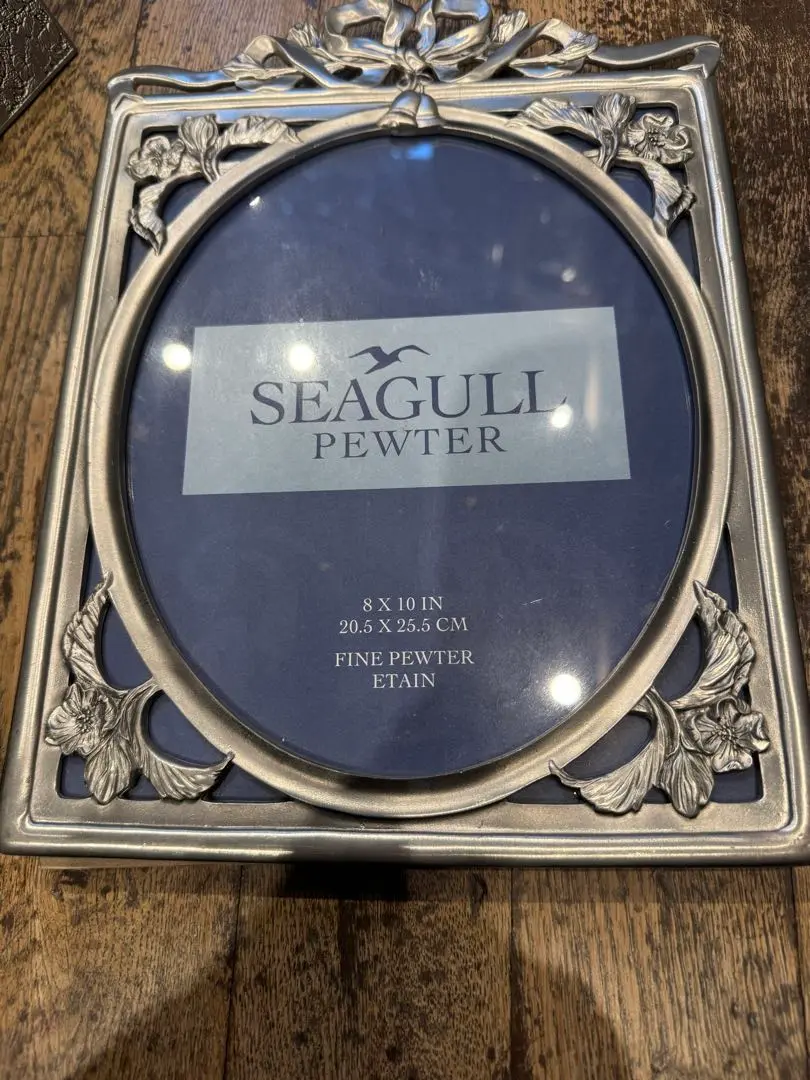シーガルピューター 写真立て 希少未使用品 seagull社より購入