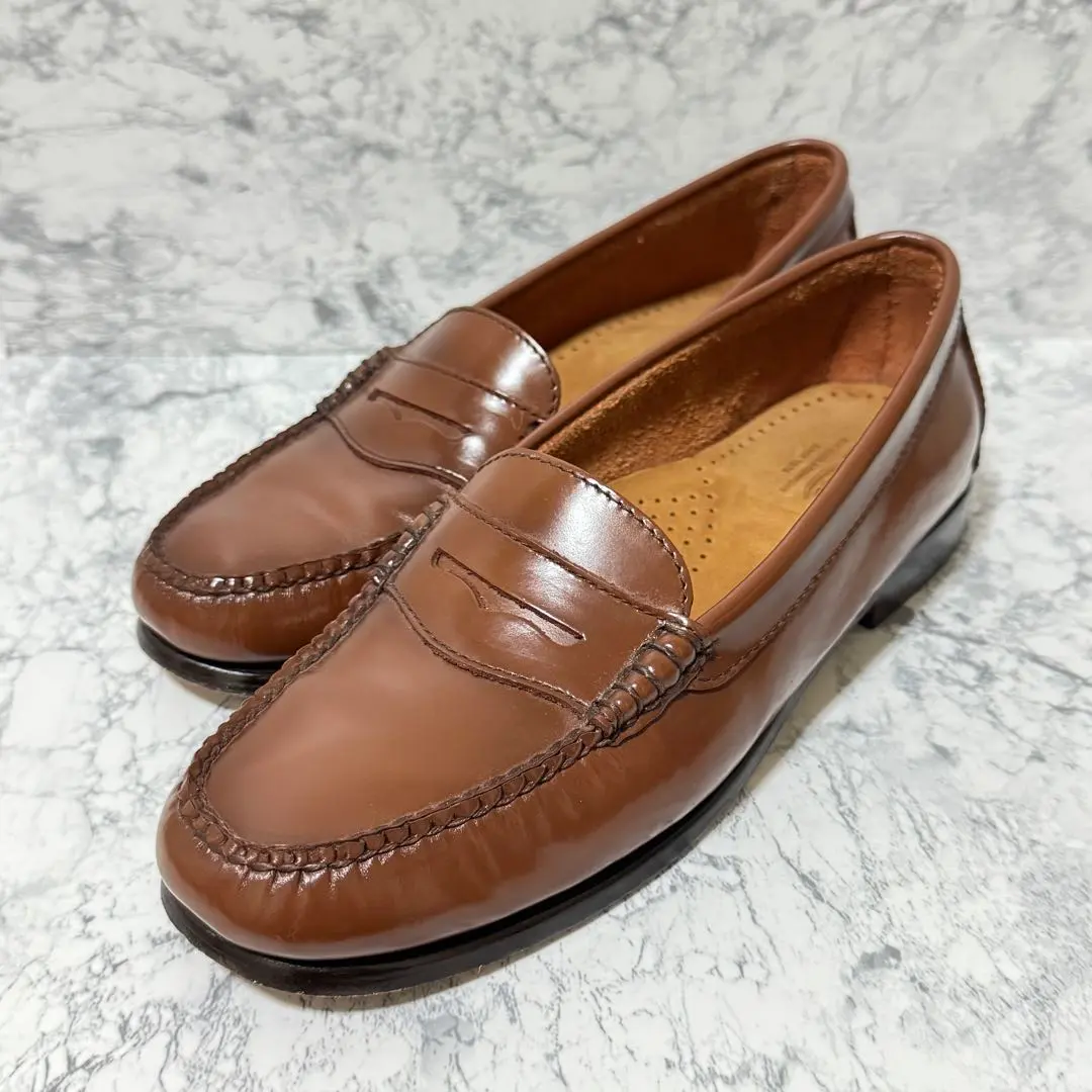 Thumbnail of Excellent Condition G.H.Bass Weejuns Loafers, Brown, US 7, 25cm