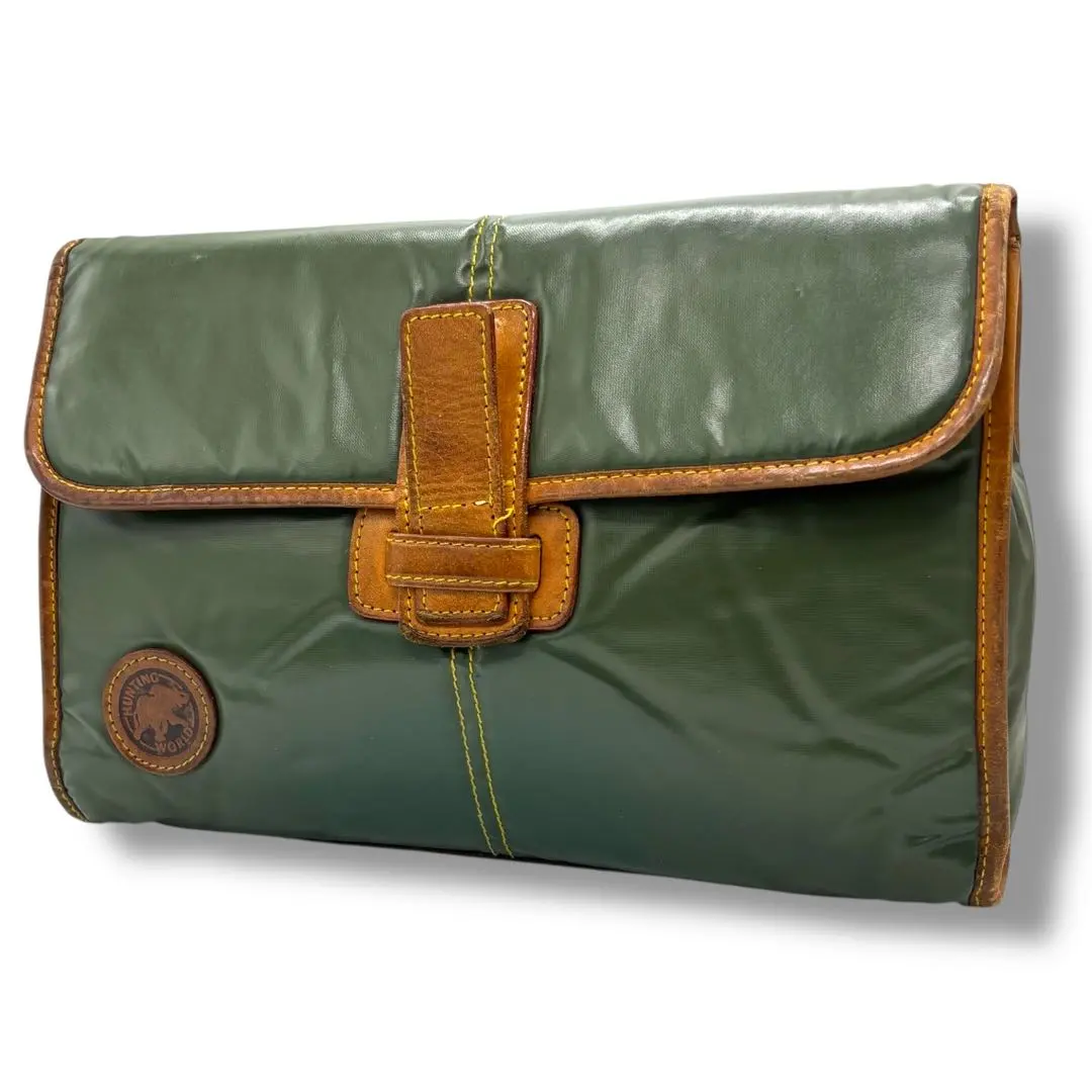 HUNTING WORLD 手拿包 手提包 巴杜帆布 的縮圖