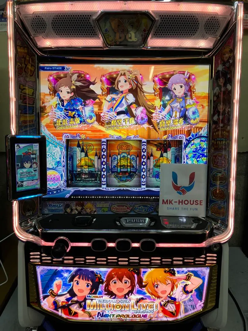 スマスロ実機 Ｌ アイドルマスター ミリオンライブ! ユニット付⭕️送料無料⭕️ L アイドルマスター ミリオンライブ! ユニット付 スマスロ実機