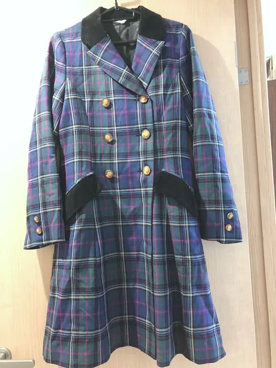 ⭐︎未使用⭐︎Jane Marpleタータンチェック柄コートM【YK0037】 u-12390-00_large.jpg?v=1740109464