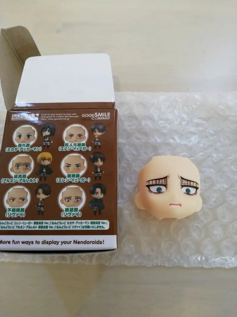 ねんどろいど とりかえっこフェイス　全６種　 進撃の巨人　新品未開封 ねんどろいどもあ とりかえっこフェイス 進撃の巨人