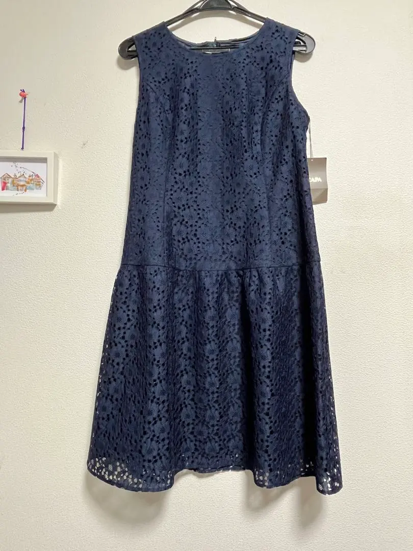 Thumbnail of [New/Unused] SCAPA Navy Lace Dress