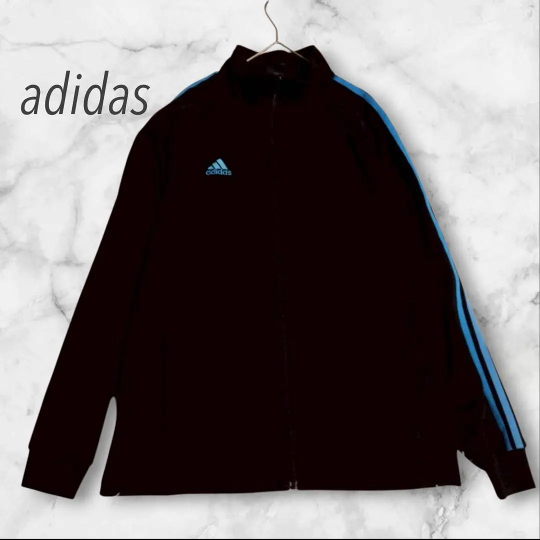 愛迪達 長袖 運動服 三條線 春秋 運動 休閒 寬鬆 的縮圖