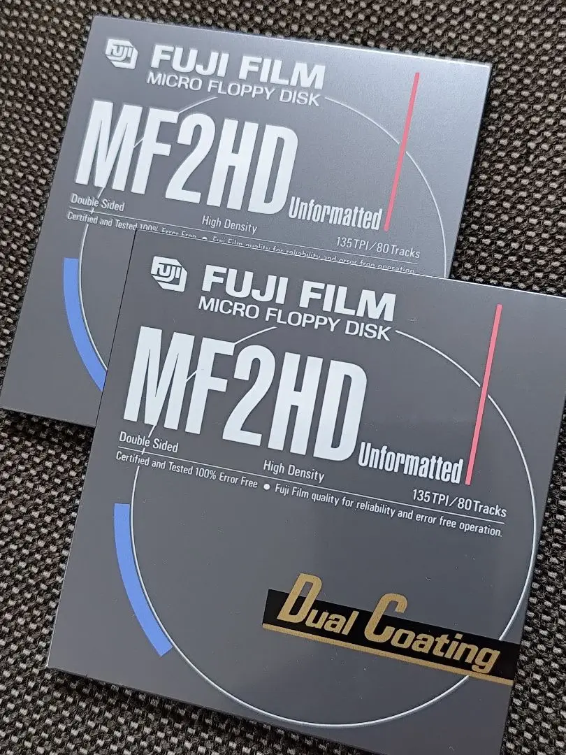 富士フイルム - KG フロッピーディスク×2 FUJIFILM 富士フィルム2HD 5インチフロッピーディスク9枚【新品未使用