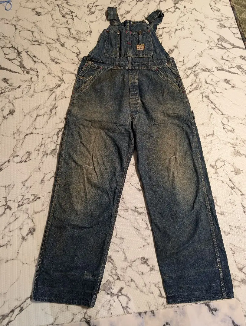 美品 50s-60sオーバーオール POWERHOUSE 曜日割引対象外】 パワーハウス POWR HOUSE 60's つなぎ