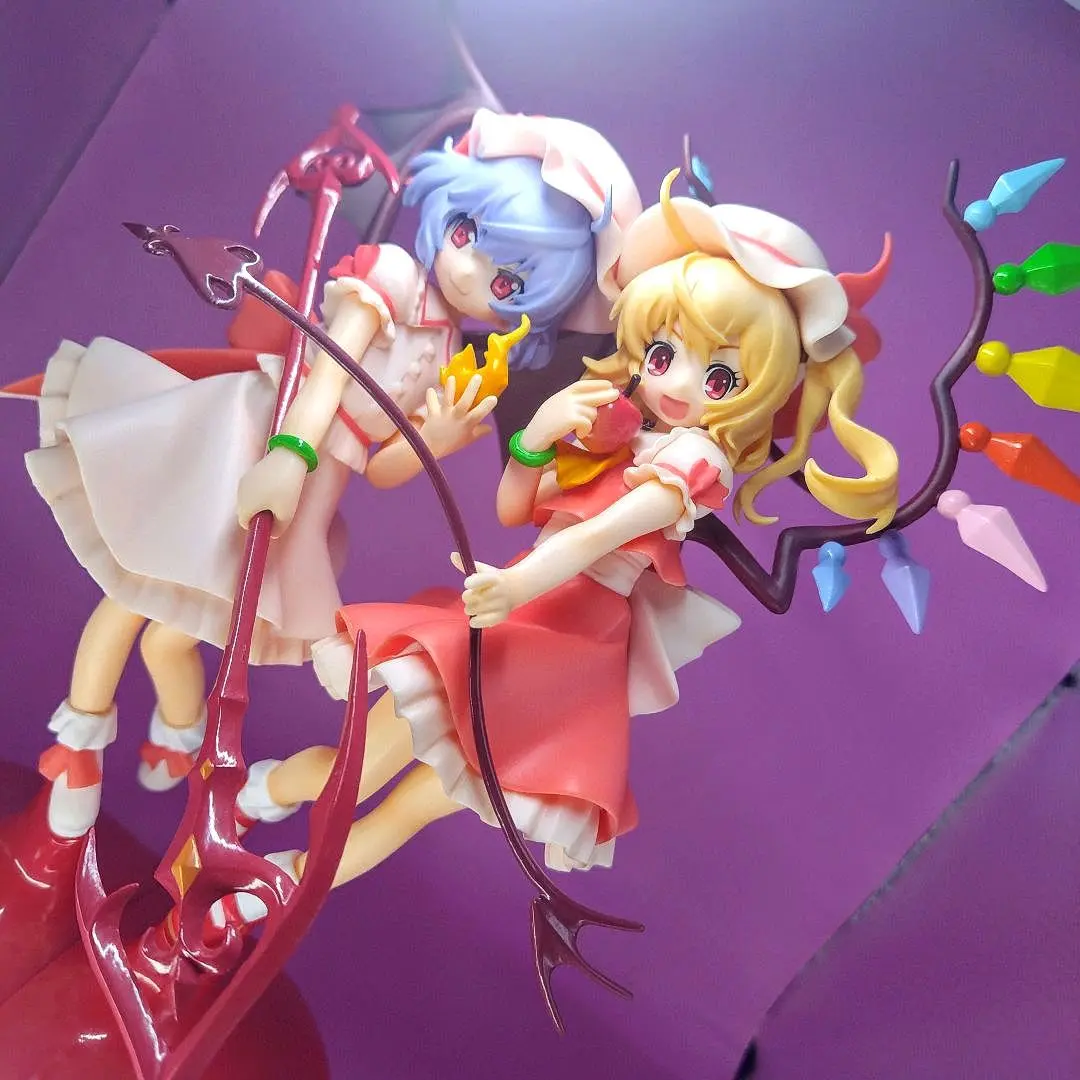 美少女フィギュア　東方Project　セガ　レミリア&フランドール　ジャンク 美少女フィギュア 東方Project セガ レミリア&フランドール