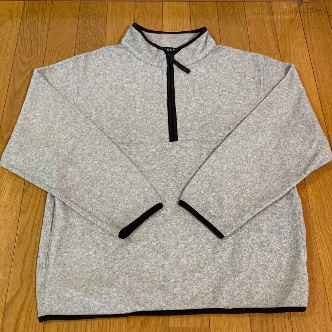 降價。90年代 OLD UNIQLO 半拉鍊抓絨外套 Y2K 的縮圖