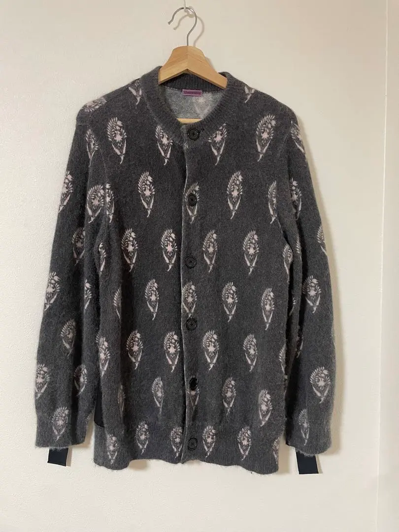 Sue UNDERCOVER　アンダーカバー　レオパード切替ロングカーディガン Sue UNDERCOVER アンダーカバー レオパード切替ロング