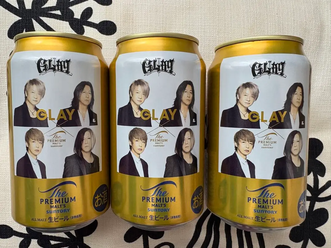 GLAY×『ザ・プレミアム・モルツ』コラボ缶2年ぶりに発売決定