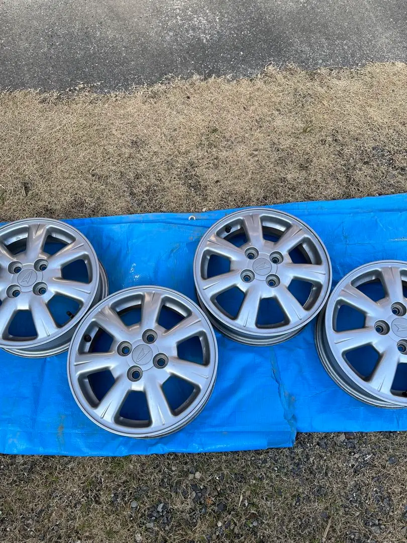 4本ENKEI ホイール14インチ6J 56-R 175/65R14 14インチ 6J 4穴 100 +38 72mm エンケイ ホイール4本 京都（14