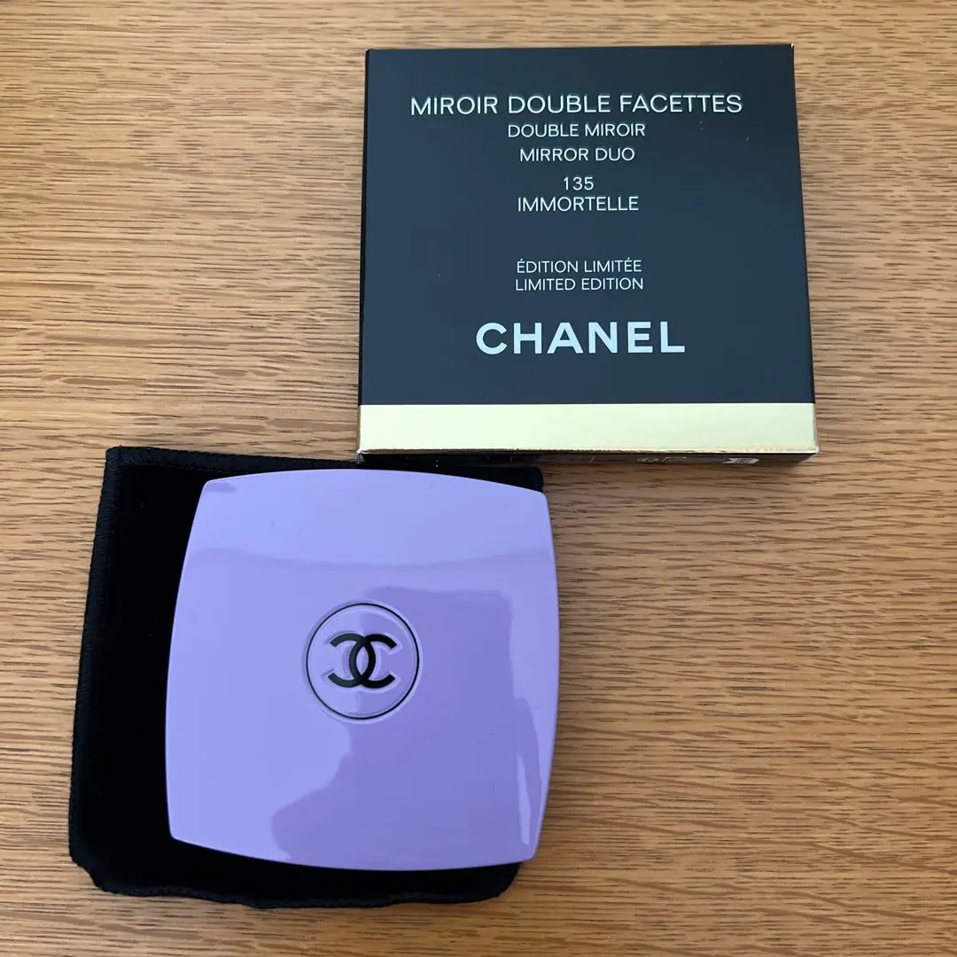⚫︎CHANEL 限定ミラー パープル 135