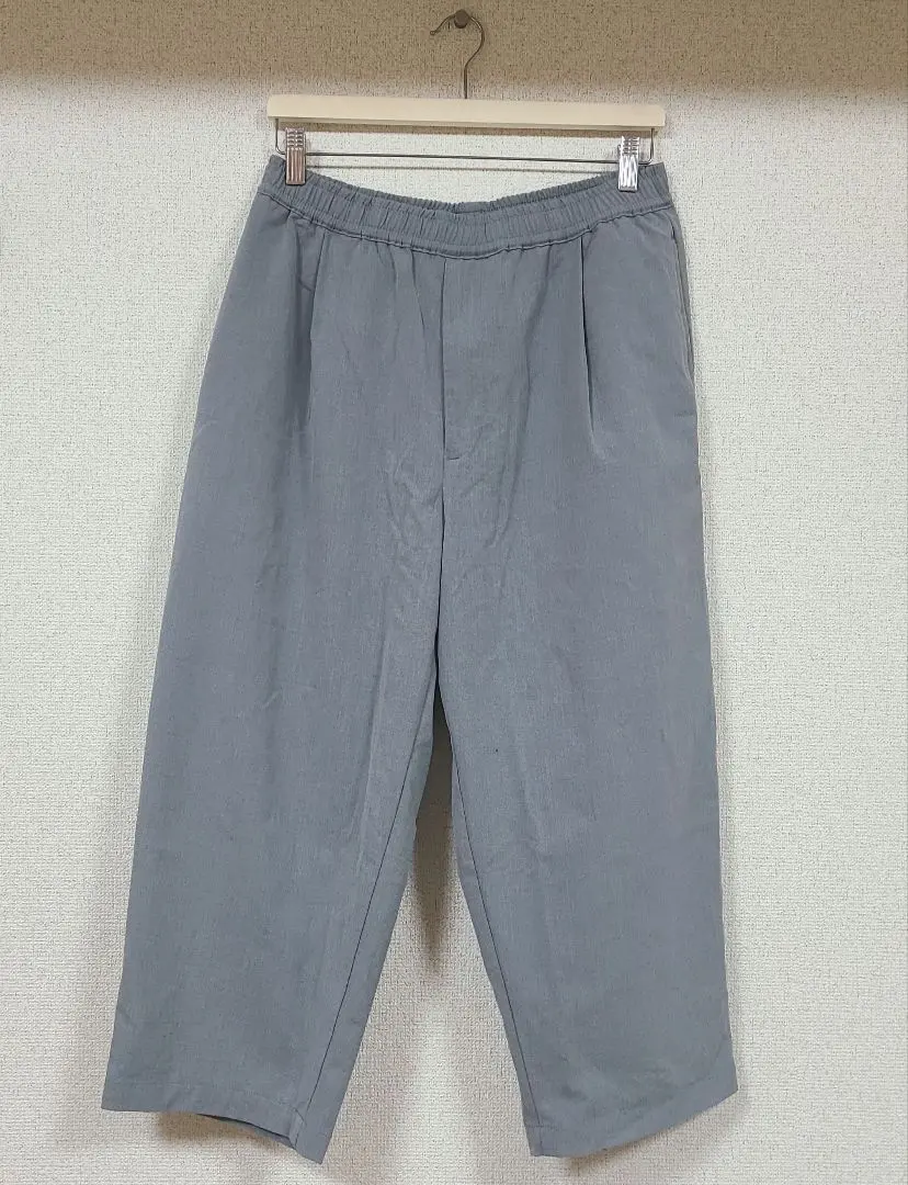 Thumbnail of GU Gray Wide Easy Pants Elastic Waist