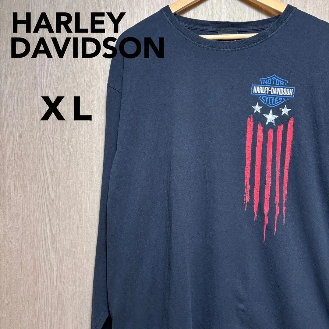 Thumbnail of HARLEY-DAVIDSON Long Sleeve T-shirt, XL size, Black