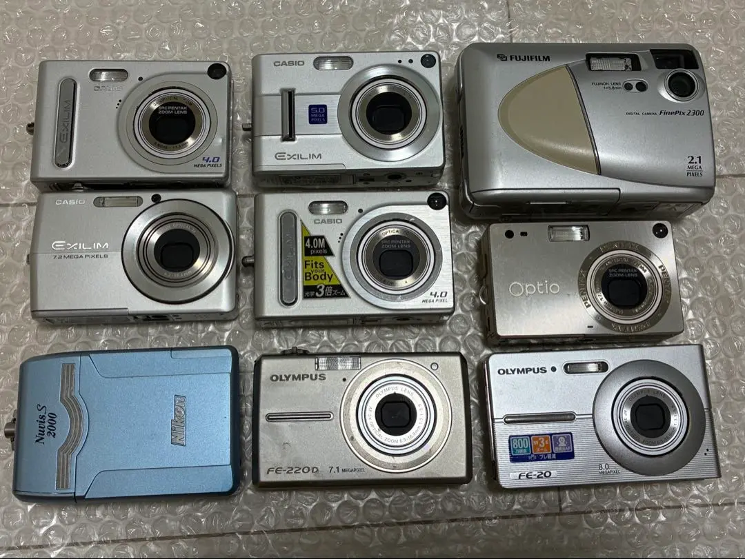 Thumbnail of ⭐️Bundle Sale⭐️ Digital Cameras 9 Units Junk Items CASIO OLYMPUS etc.