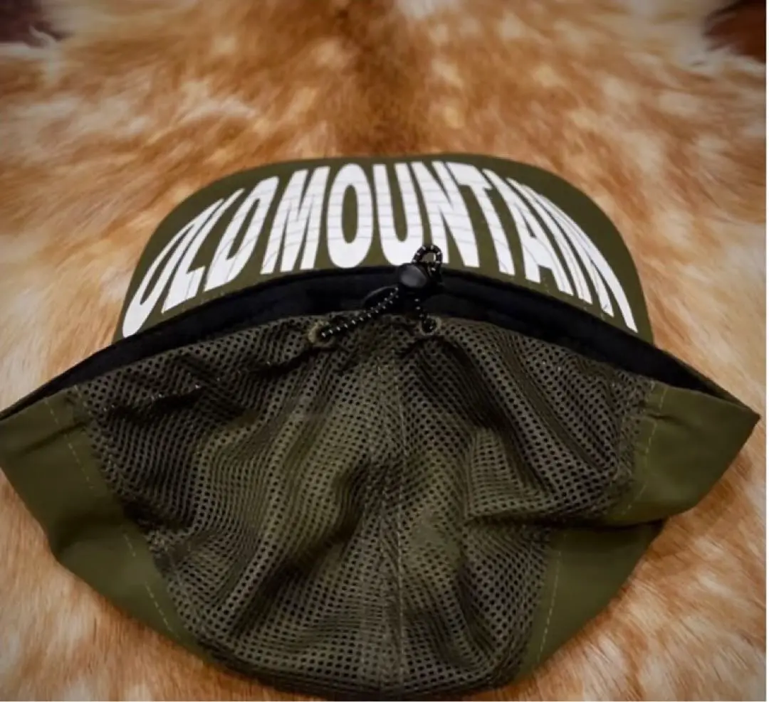 オールドマウンテン モールズバージョン JOCKEY CAP 帽子 ブラック JOCKEY CAP レザー | old mountain