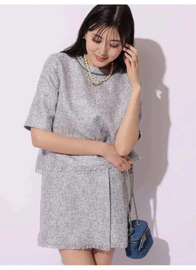 ★新品未使用★ Mistradaラメツイードジャケット 新品未使用品♡ラメツイードジャケット - メルカリ