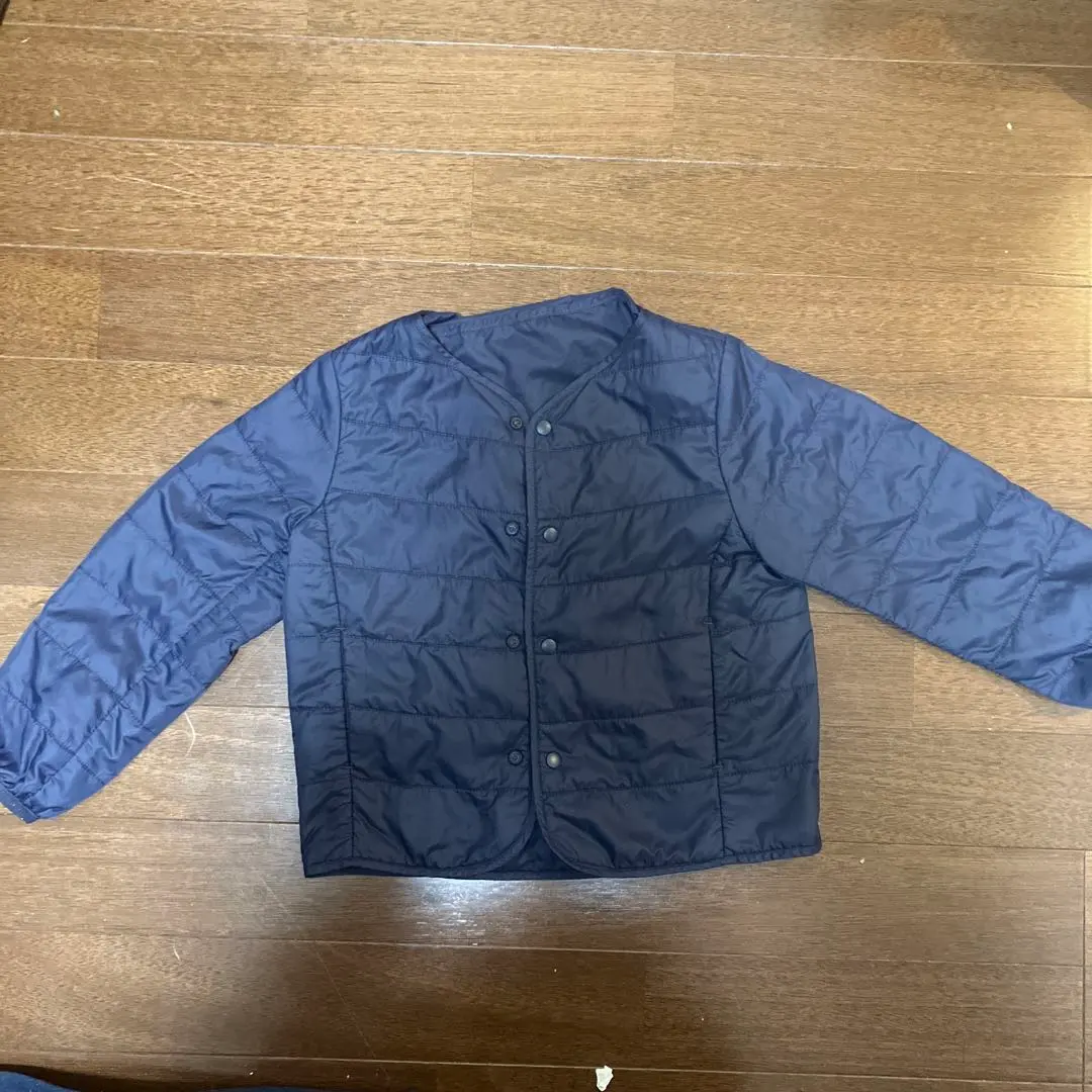 Thumbnail of Navy UNIQLO Light Down Jacket, 100cm