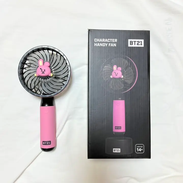 BTS サマパケ 2017 扇風機 ハンディファン トレカ サマパケ2017ミニ扇風機、ネックストラップ付けました！ | 防弾