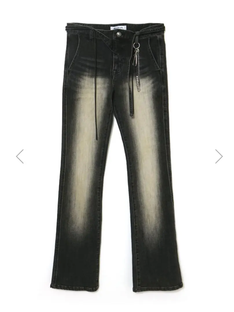 パンツ meltthelady switched denim pants melt the lady switched denim pants