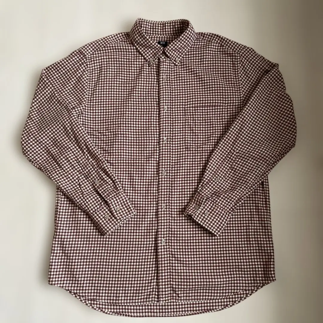 Thumbnail of UNIQLO Flannel Shirt, Plaid, Long Sleeve