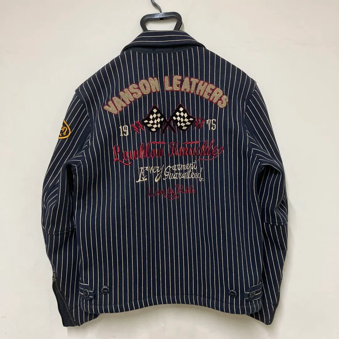 LOWBLOW KNUCKLE × VANSON 沃巴什軌道夾克 的縮圖