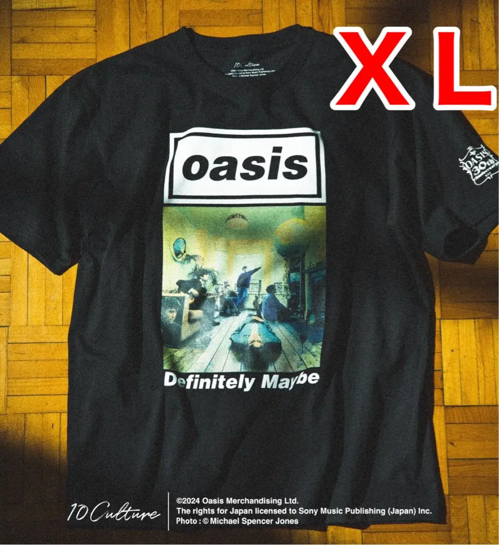 一点物　アダムエロペ　oasis Whatever ビッグプリント　Tシャツ アダム エ ロペよりオアシスのリリックTシャツ新作が発売！ 公式