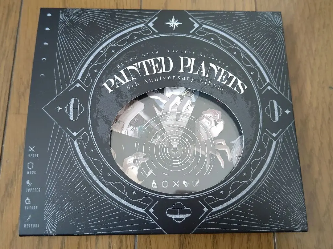 Black Star ブラスタ PAINTED PLANETS 5周年アルバム ビジュアルフォトカード 4.5周年ver. – ブラックスター -Theater