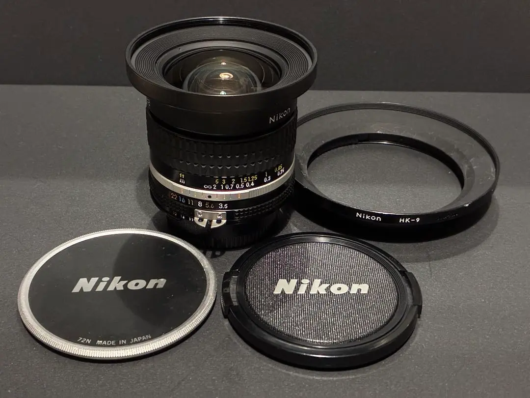 Nikon ニコン Ai-S NIKKOR 18mm F3.5 MF単焦点レンズ Nikon Ai-s Nikkor 18mm F3.5 超広角 単焦点レンズ ニコン