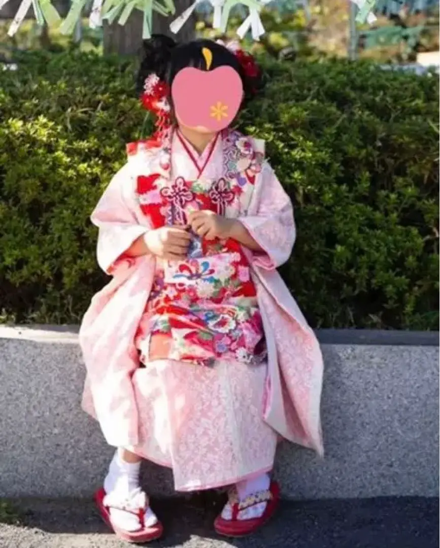 再値下げ！！  七五三 3歳女子  着物セット  ひさかたろまん 再値下げ！！ 七五三 3歳女子 着物セット ひさかたろまん 再