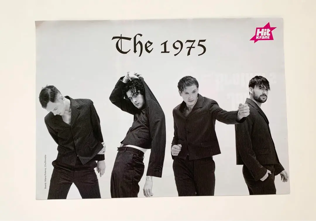 THE1975 渋谷タワレコ限定　ポスター　THE 1975 THE1975 渋谷タワレコ限定 ポスター THE 1975 2025年最新