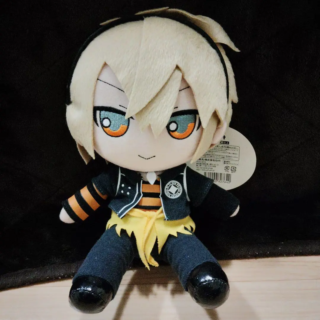 匿名配送 AMNESIA トーマ猫のぬいぐるみ＆缶バッジ6個セット アム オトメイト 冬の市2013-2014