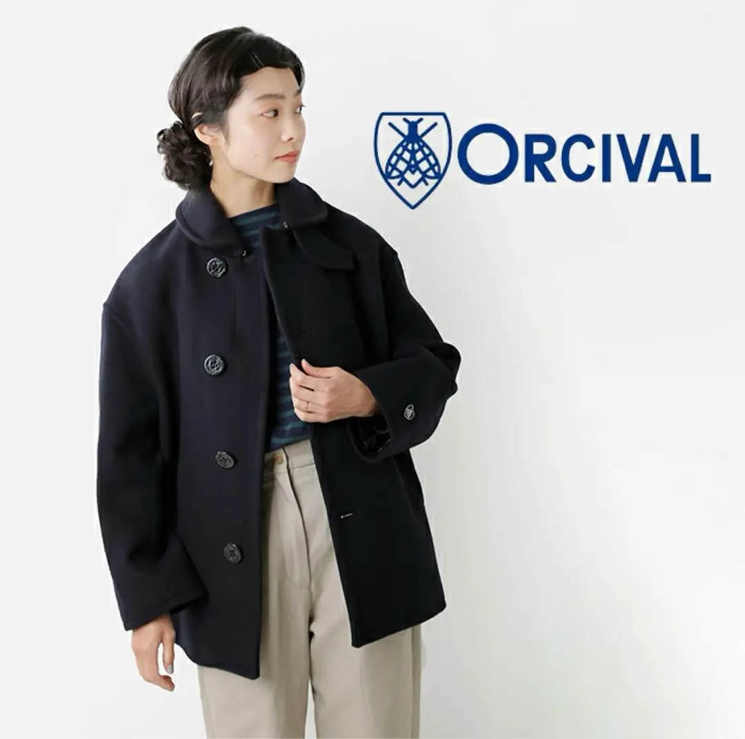 オーシバル　ショート丈ダッフルコート 楽天市場】【SALE！20%OFF】オーシバル オーチバル ORCIVAL