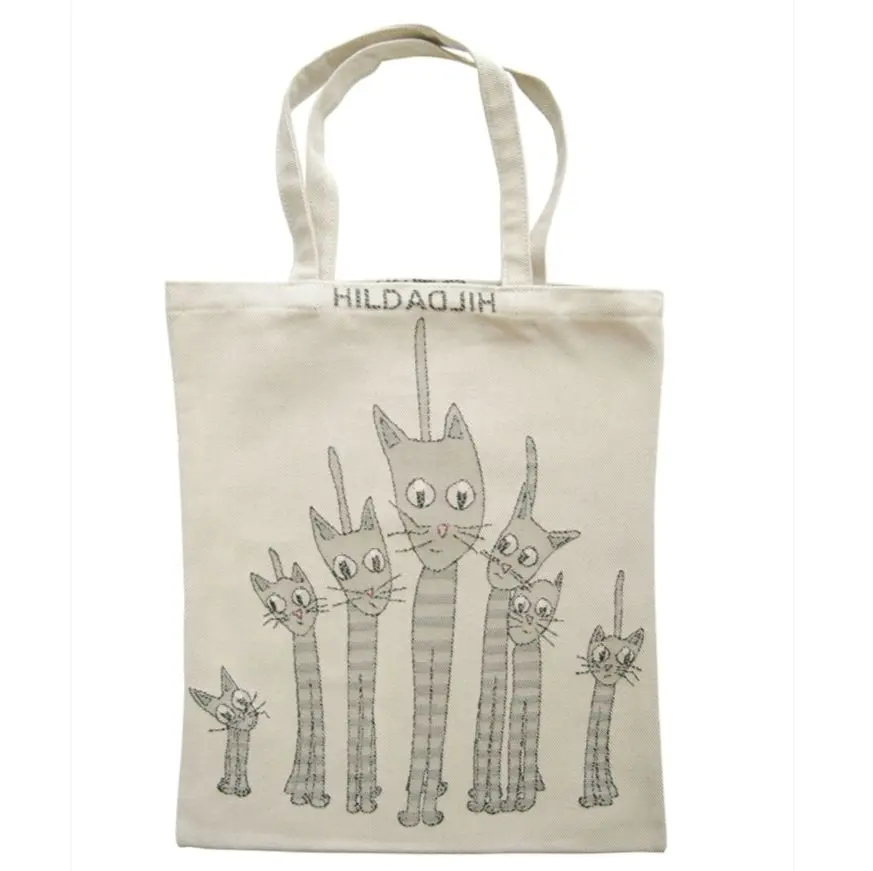 ★新品未使用★ HildaHilda ヒルダヒルダ トートバッグ ネコ 猫 cfe8470964316c87e0ecfacb475413