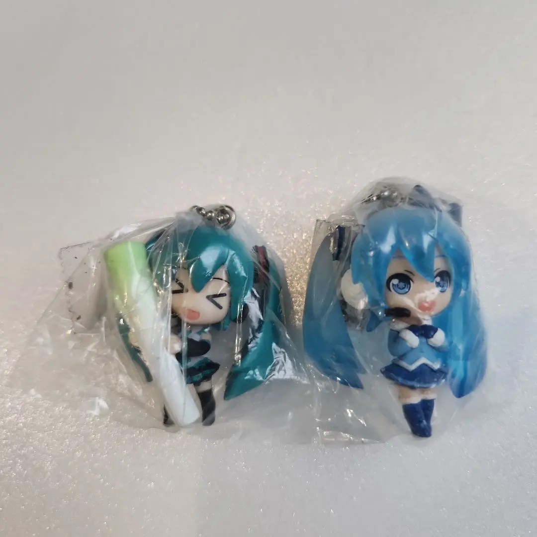 未開封 初音ミクwithネギ スイング うぃんたぁえでぃしょん キーホルダー 未開封♡初音ミクスイング ウインターエディション with ネギver