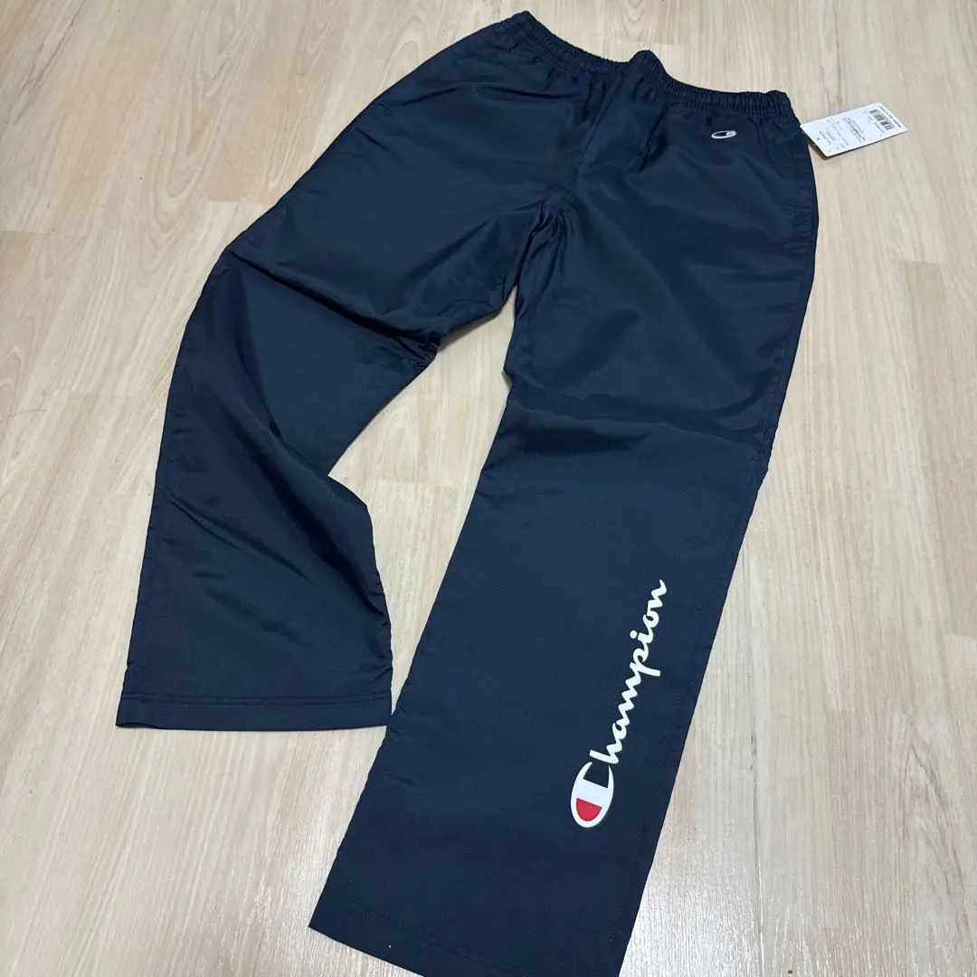 Thumbnail of New Champion Men's Windbreaker Long Pants S Size Navy Jersey