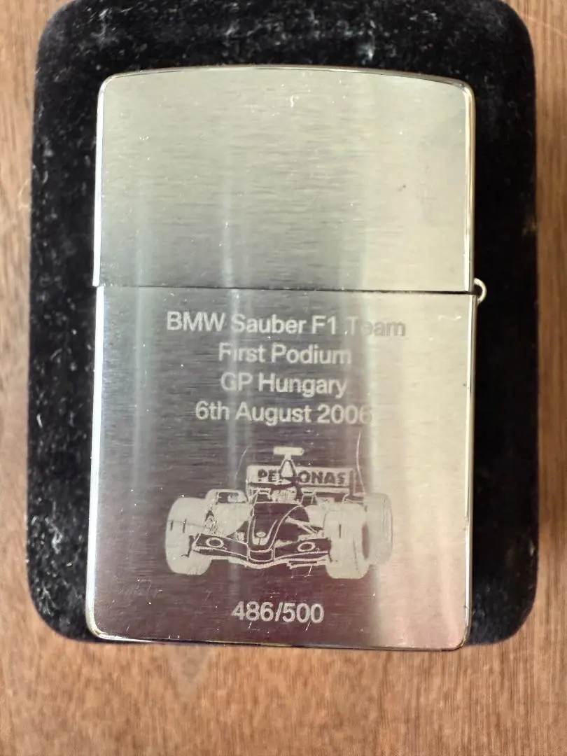 ◆希少非売品未使用 1950年代！BMW BMWロゴ刻印 店頭用 オイルライター □ 希少非売品・未使用 1950年代！BMW BMWロゴ刻印 店頭用