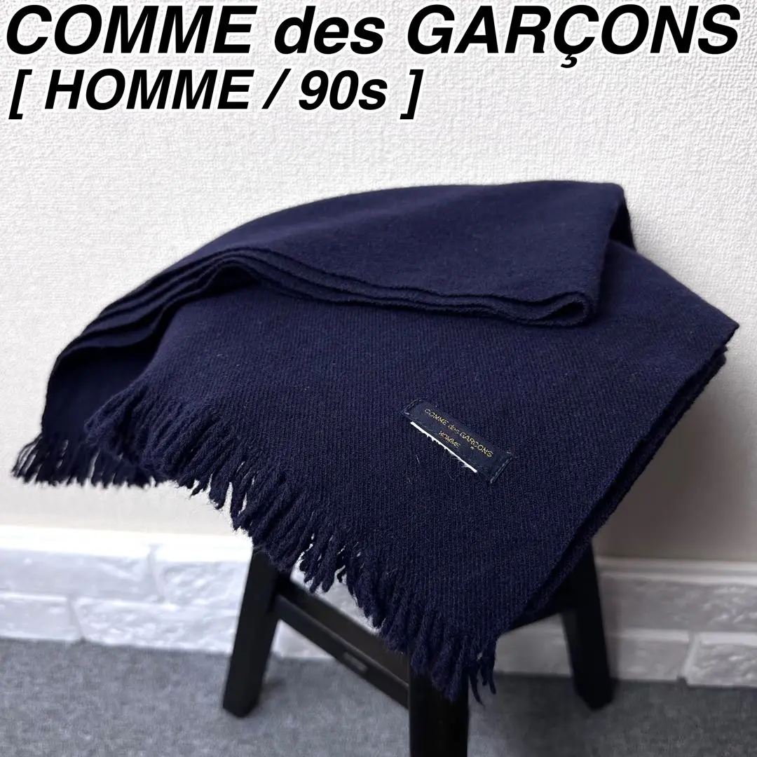 2025年最新】COMME des GARCONS HOMME 素材：ウール マフラーの