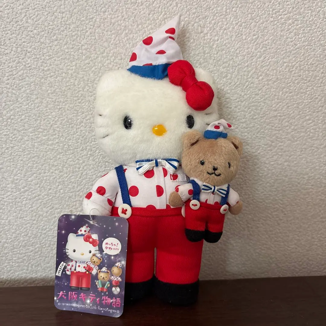 平成レトロ　ハローキティ　大阪　キティ　物語　くいだおれ人形 平成レトロハローキティ大阪キティ物語くいだおれ人形