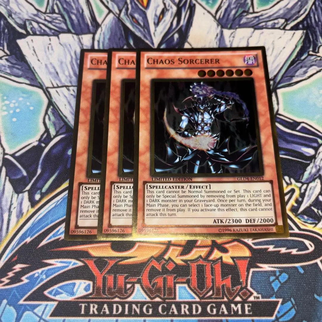 遊戯王　カオスソーサラー　英語版TU02　ウルトラレア　四つ目個体　上品質保存品 遊戯王 カオス・ソーサラー 英語 北米 TU ウルトラ TU02-EN001