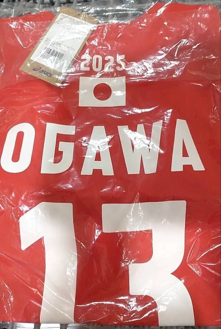 ネーションズリーグ 2025 小川智大 Tシャツ Sサイズ 新品未開封 2025 男子日本代表応援Tシャツ 小川智大 選手 L
