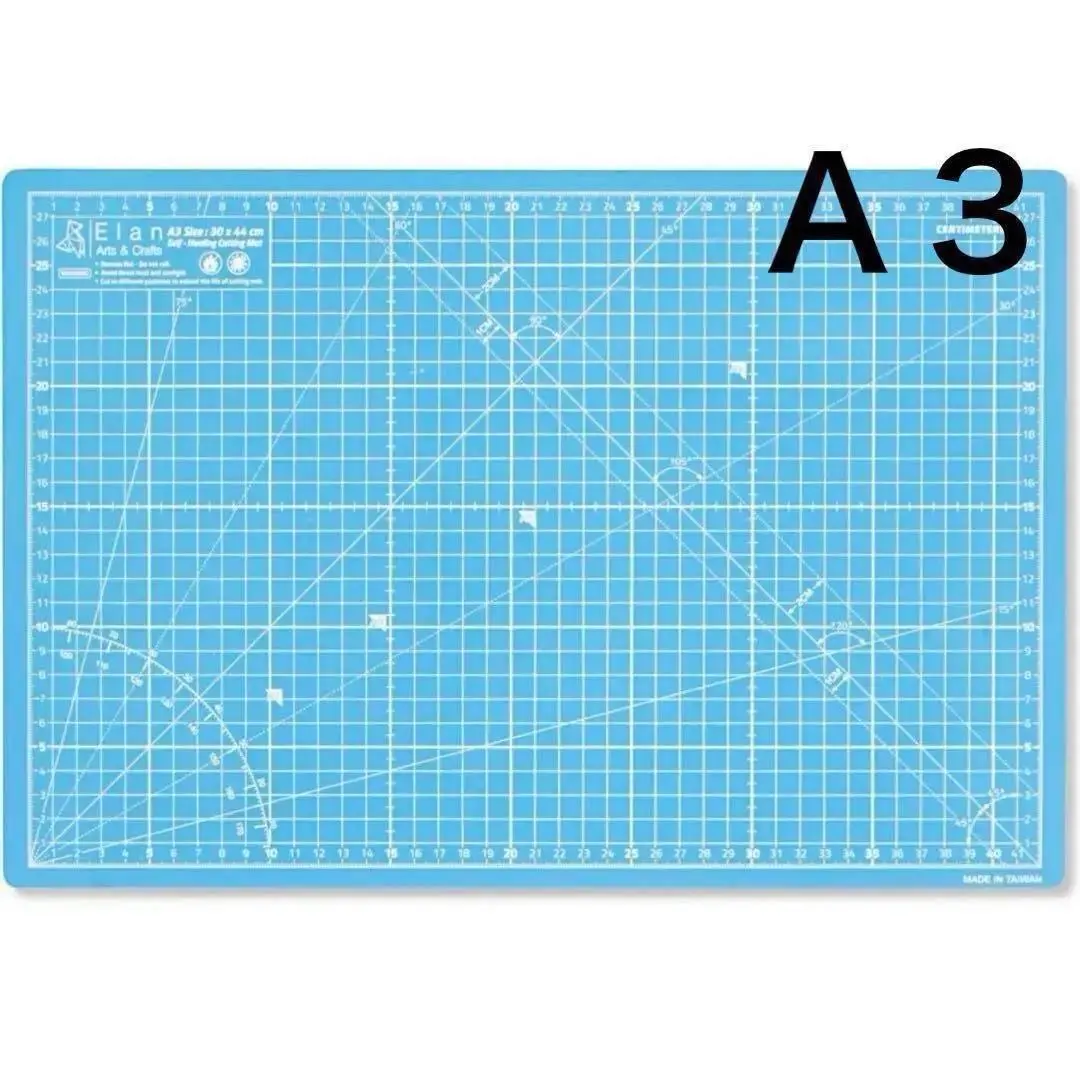 Thumbnail of Elan Cutting Mat Craft Supplies Double-Sided A3 Cutting Board
