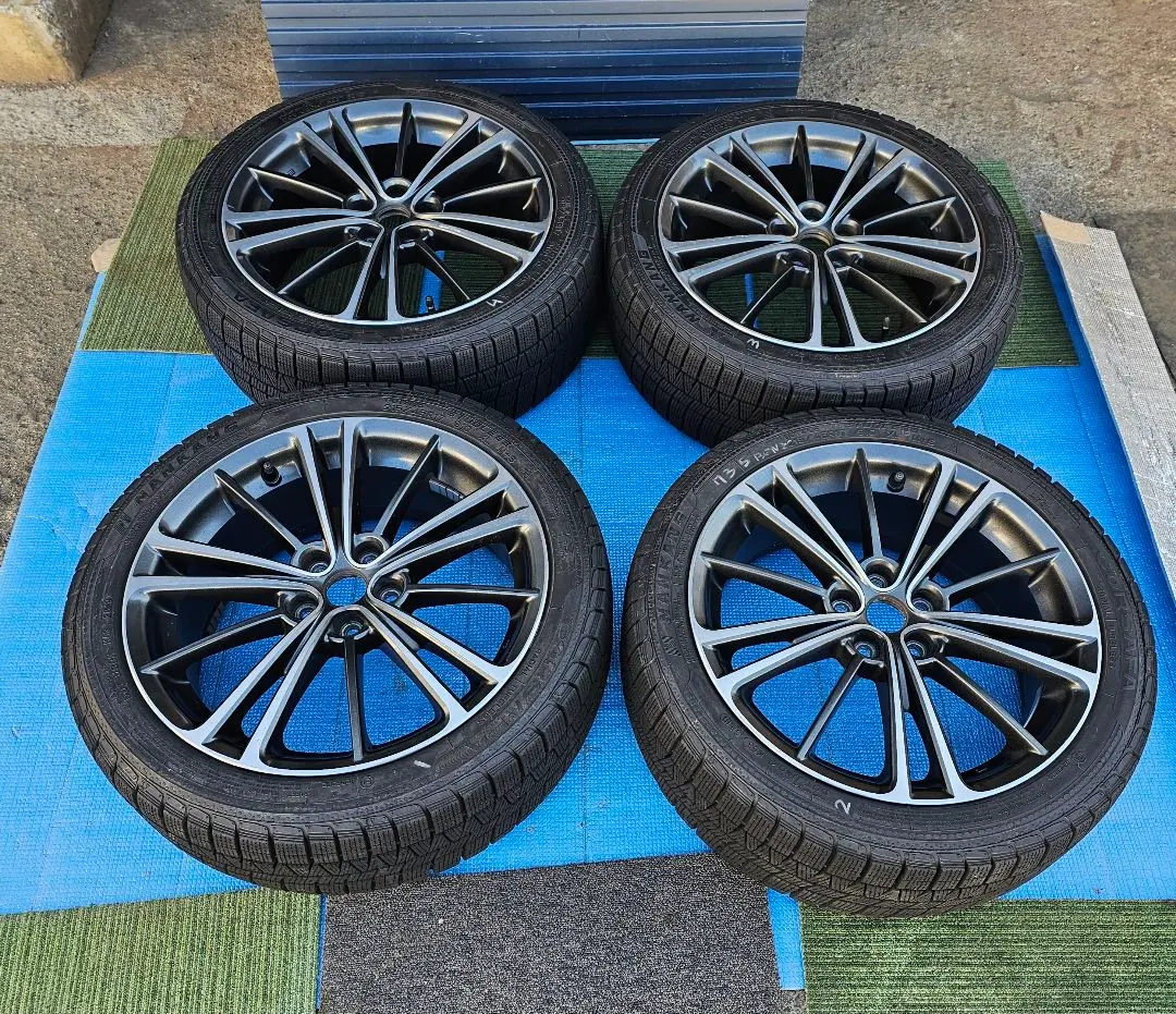 ③　GR86 　純正 18インチ　2本セット PCD100 5穴トヨタ　スバル 新車外し！1本☆トヨタ GR 86 スバル BRZ 純正 ホイール 18