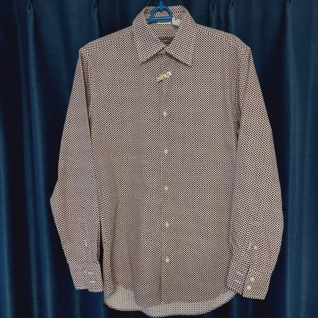 MEN'S MELROSE 男士梅爾羅斯 總花紋正裝襯衫 的縮圖