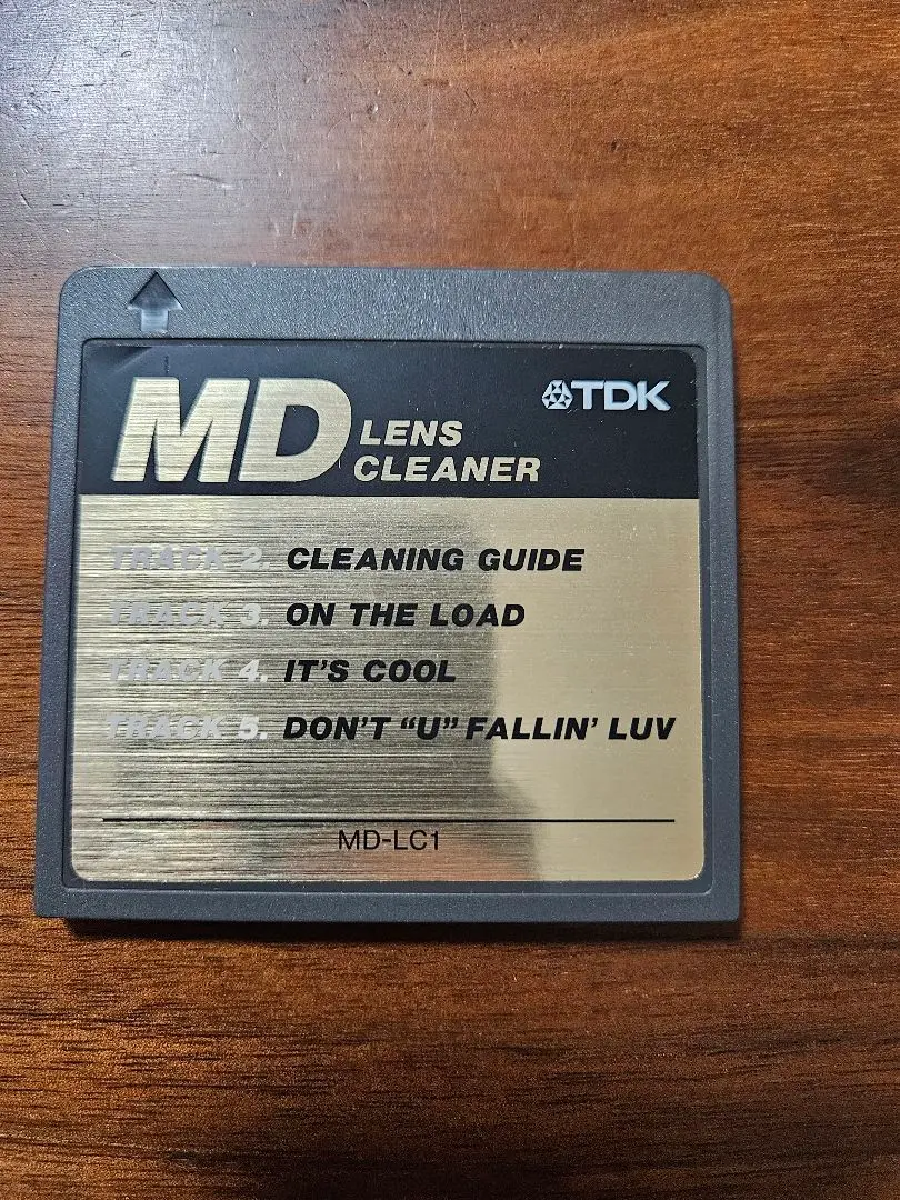 TDK MD録再機&再生専用機用レンズクリーナー MD-LC1 TDK MD LENS CLEANER MINIDISC MS-LC1 | eBay
