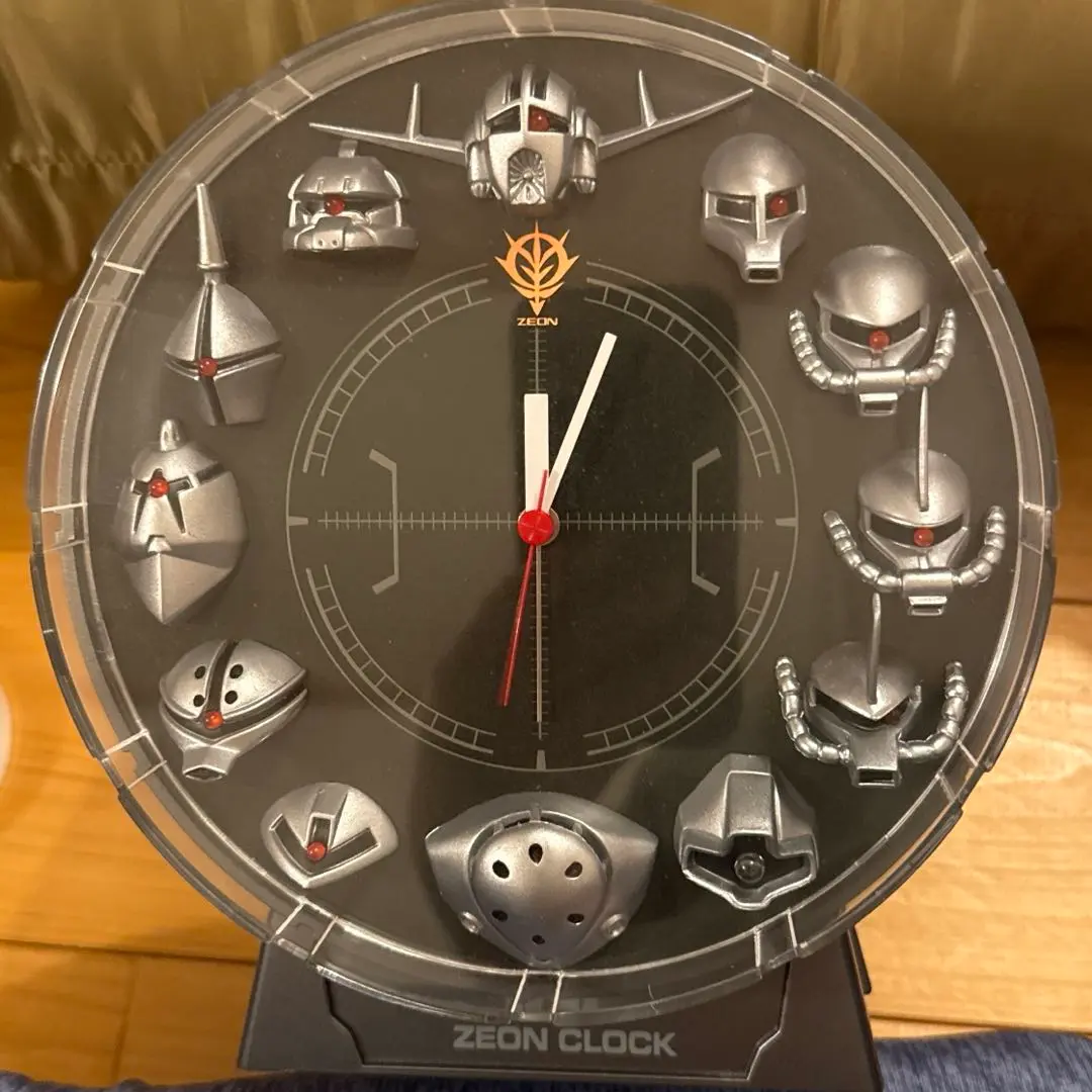 【専用】ガンダム　ジオン軍モビルスーツ アラームクロック ZEON CLOCK 2025年最新】zeon clockの人気アイテム - メルカリ