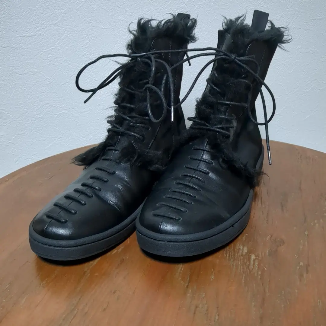 ※価格修正しました※YOHJI YAMAMOTO NOIR レースアップ ブーツ 価格修正しました※YOHJI YAMAMOTO NOIR レースアップ ブーツ