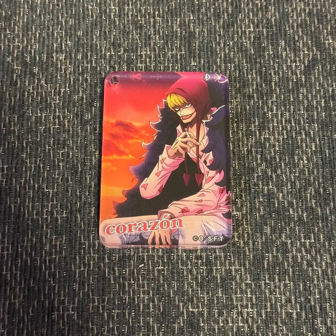 ONE PIECE コラソン　ロシナンテ　アクリルブロック　バースデー ワンピース 輩 アクリルコレクション アクリルブロック コラソン